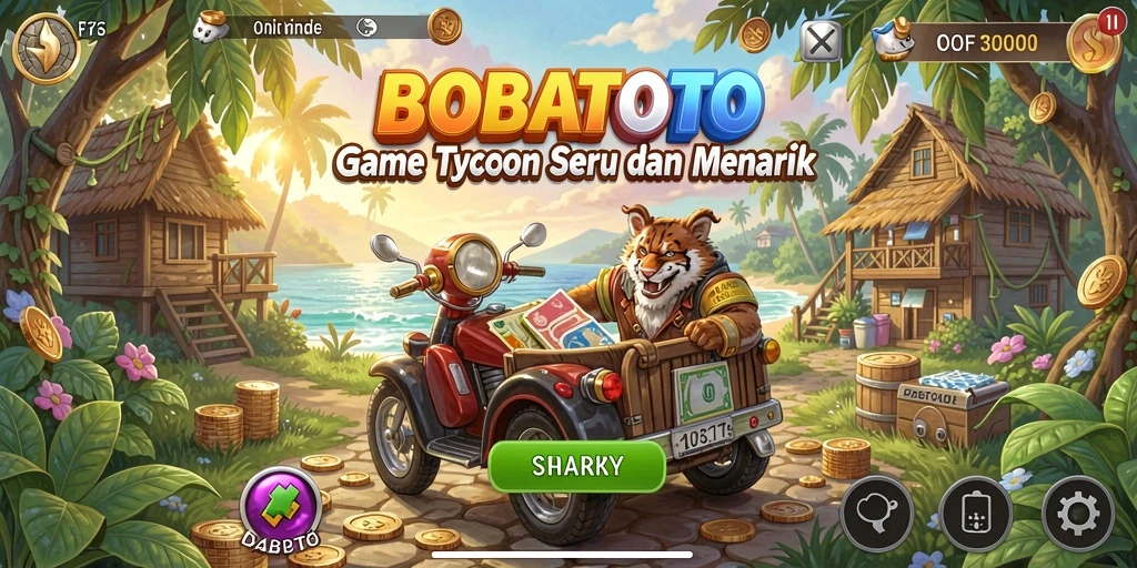 Tampilan gameplay menarik dan penuh strategi dalam BOBATOTO.
