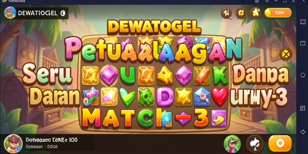 Tangkapan layar gameplay DEWATOGEL yang menarik dan penuh warna.