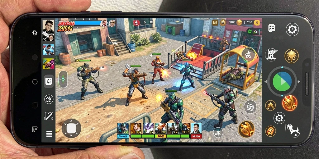 Screenshot utama JAVO88 menampilkan gameplay seru dengan rintangan yang menantang.