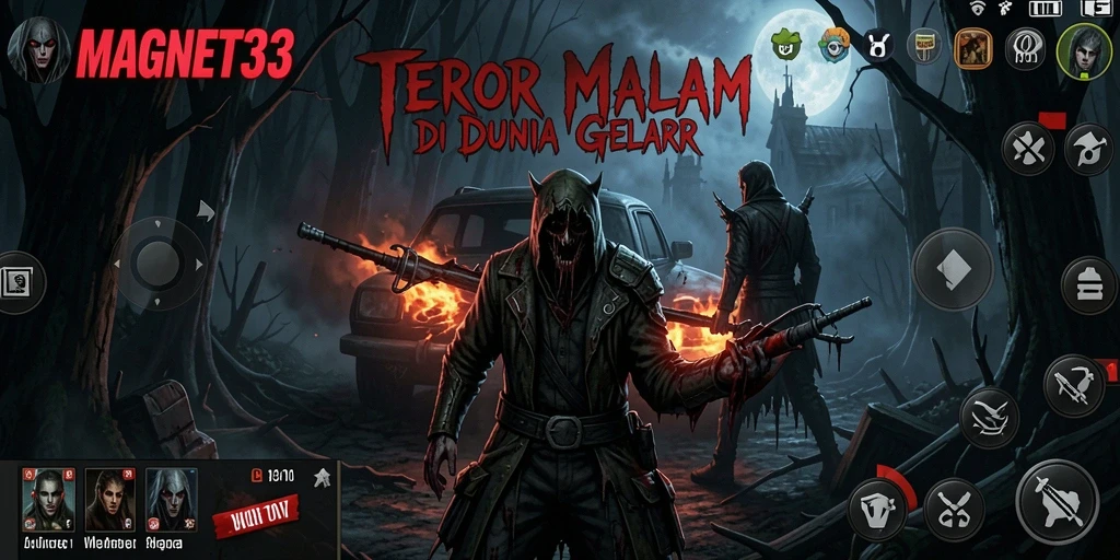 Tangkapan layar gameplay MAGNET33 yang penuh ketegangan dan misteri.