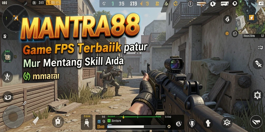 Screenshot gameplay MANTRA88 yang menunjukkan aksi seru FPS.