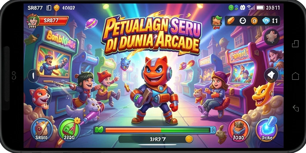 Screenshot gameplay SR877 yang seru dan penuh aksi.