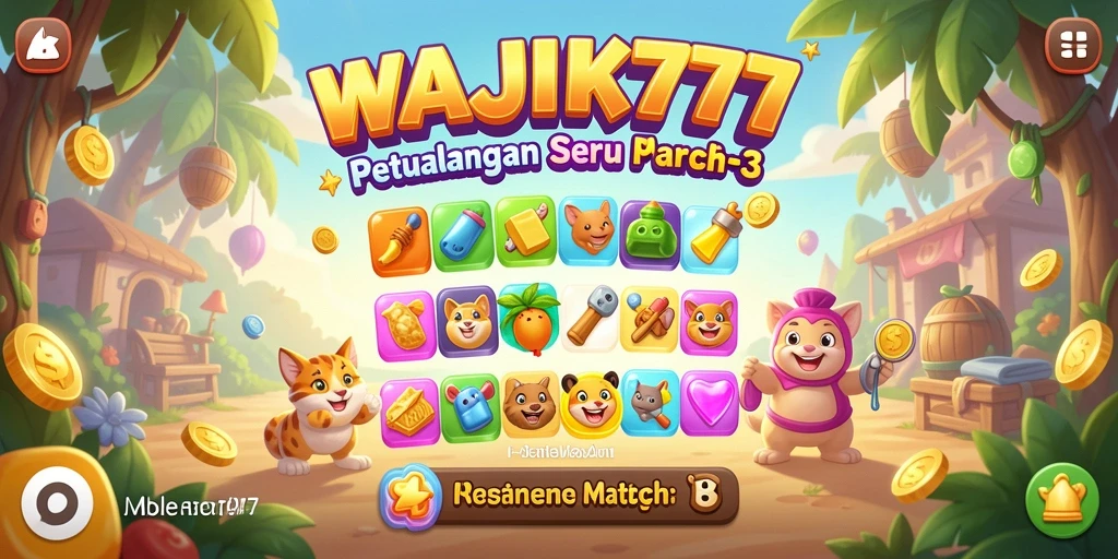 Tampilan menarik dari gameplay WAJIK777 yang seru.