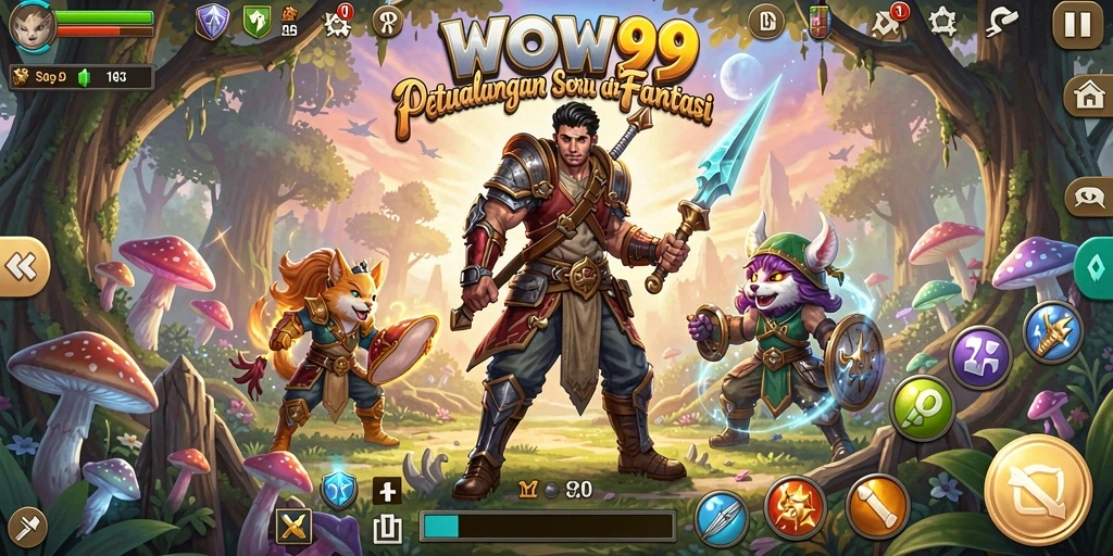 Tangkapan layar dari gameplay yang menakjubkan di <strong>WOW99</strong> dengan petualangan seru.